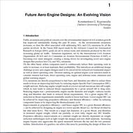 مقاله ترجمه شده طراحی موتورهای هوایی آینده: یک دید استنتاجی